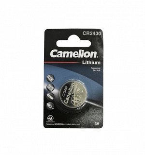 Элемент литиевый Camelion CR2430 (1-BL) цена за штуку