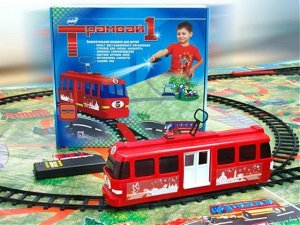 10481 Игра "Трамвай-1" на дистанционном управлении в коробке