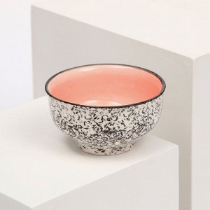 Пиала "Персия", керамика, розовая, 130 мл, Иран