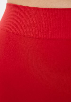 Женские велосипедки спортивные бесшовные со средней посадкой из мягкой микрофибры. Merlot (вишневый, мерло, красный) цвет