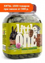 Little One Лакомсвто для грызунов Травяные подушечки 100гр АКЦИЯ!
