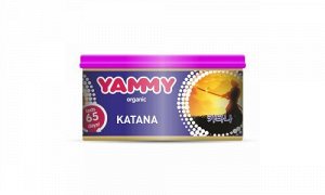 Ароматизатор в автомобиль, автопарфюм с растительным наполнителем, 42 гр, Katana, Yammy Organic