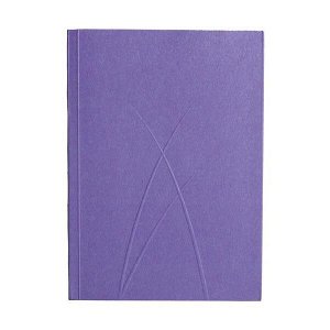 Записная книжка PaperOh Puro Plum A6 линованная 128 стр, цвет фиолетовый