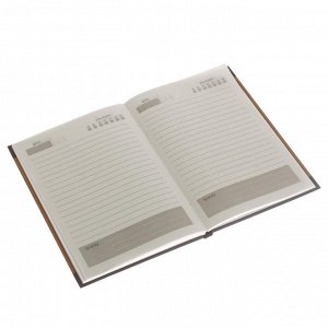 Подарочный набор "С уважением!": ежедневник, блокнот, футляр с бумажным блоком и ручка