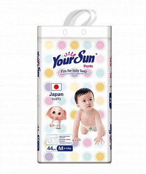 YourSun трусики-подгузники M (6-10 кг), 44 шт