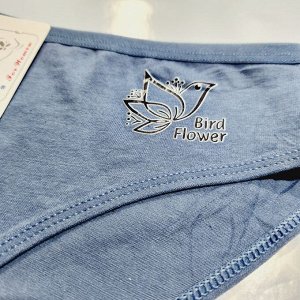 Трусы женские голубой 8582