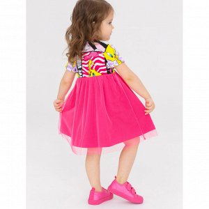 Платье-боди детское трикотажное для девочек