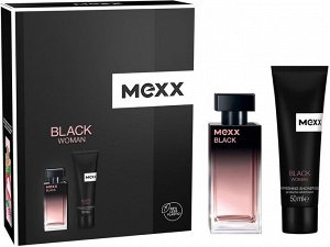 MEXX Black lady set (30ml edt + 50ml sh/gel) туалетная вода женская