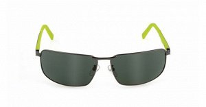 Солнцезащитные очки премиум качества мужские Фила / FILA SFI446 0568 gunmetal green grey green