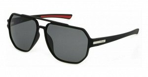 Солнцезащитные очки премиум качества мужские Фила / FILA SFI301 U28P black grey