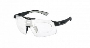 Солнцезащитные очки премиум качества мужские Фила / FILA SFI127 R43X full matt grey smoke deg.mirror silver