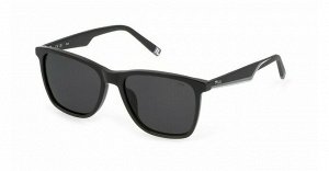 Солнцезащитные очки премиум качества мужские Фила / FILA SFI461 700P black grey