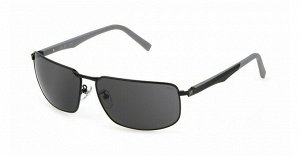 Солнцезащитные очки премиум качества мужские Фила / FILA SFI446 0530 black grey