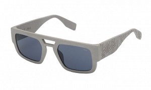 Солнцезащитные очки премиум качества мужские Фила / FILA SFI085 0CC3 full cream smoke