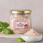 Розовая гималайская соль, 400 гр/стеклянная баночка