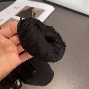 Перчатки женские цвет черный