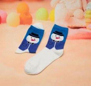 Носки Комфортные носки с рисунками новогодней тематики.
хлопок 75% эластан 25%
размер 36-39
