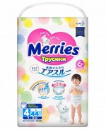 Merries трусики-подгузники для детей, размер L 9-14 кг. 44 шт.