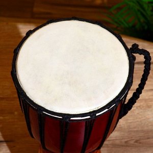 Музыкальный инструмент барабан джембе "Светлый" 40х18х18 см МИКС