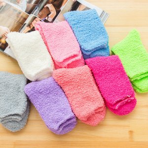 Носки Махровые женские носки. Размер универсальный: 35-40
