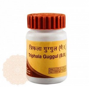 Трифала Гуггул Дивья (Triphala Guggul Divya Pharmacy),40 таб
