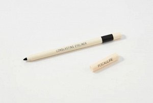 FOCALLURE Карандаш для век Lasting Soft Gel Pencil тон 01, 0,4 г черный
