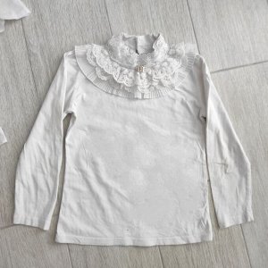 Школьные блузки, рубашки для девочки пакетом 140см