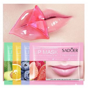 SADOER Увлажняющая и питательная маска для губ Sweet Strawberry Lip Mask