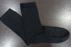 Носки мужские классические с оригинальной этикеткой Мастеру на все руки цвет Черный