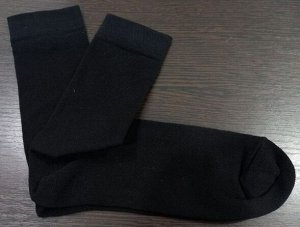 Носки мужские классические с этикеткой открыткой цвет Черный