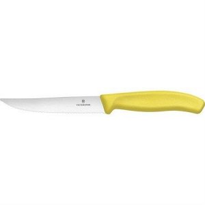Нож для стейка пиццы Swiss Classic Gourmet 12 см, с серейторной заточкой VICTORINOX 6.7936.12L8