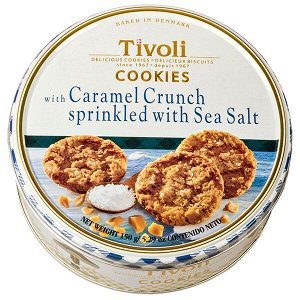 Печенье Jacobsens TIVOLI Caramel Crunch & Sea Salt 150 г
