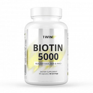 1WIN Биотин, 60 капсул, бад