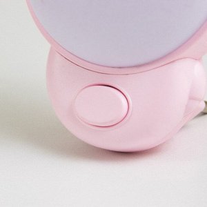 Ночник "Зайчик" LED 1Вт розовый 7х4х12 см