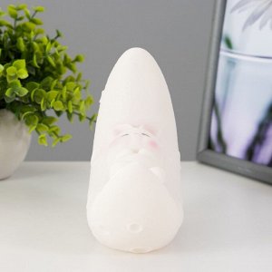 Фигурка световая RISALUX «Зайка на луне», LED-ночник, 2 Вт, от батареек 3xLR44, белый, 14x6.5x12 см