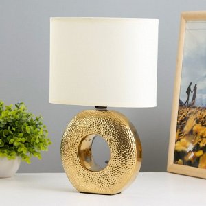 Настольная лампа "Палермо" Е14 40Вт золото 20х10х29,5 см RISALUX