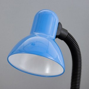 Настольная лампа "Джуни" Е27 15Вт голубой 14х14х31 см RISALUX