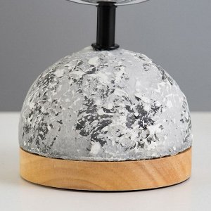 Настольная лампа «Неонила» Е14 40 Вт черный 12x12x30 см RISALUX