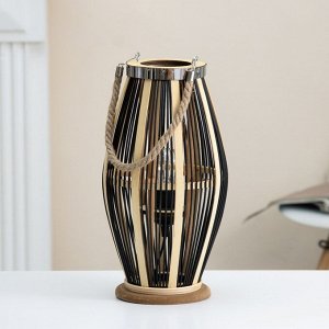 Настольная лампа «Джая» Е27 15 Вт черный 20x20x38 см RISALUX