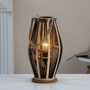 Настольная лампа «Джая» Е27 15 Вт черный 20x20x38 см RISALUX