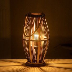Настольная лампа «Джая» Е27 15 Вт черный 20x20x38 см RISALUX