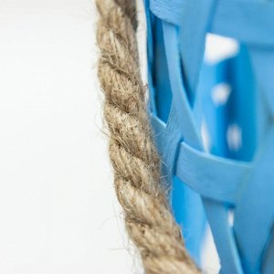 Настольная лампа «Асура» Е27 15 Вт голубой 16x16x51 см RISALUX