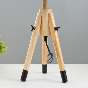 Настольная лампа «Алсен» Е27 40 Вт черный 24x24x48 см RISALUX