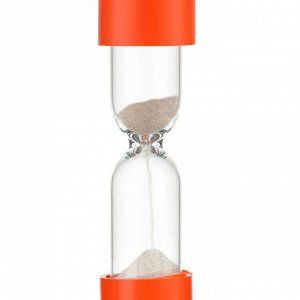 Песочные часы настольные на 2 минуты, h-12 см, d - 4.4 см, упаковка пакет, микс