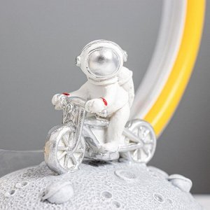 Настольная лампа "Космический велосепедист" LED 5Вт USB 15х9,5х17,5см RISALUX
