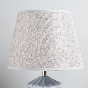 Настольная лампа «Мейзон» E14 40 Вт серый 22.5x22.5x33.5 см RISALUX