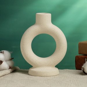 Подсвечник керамика на 1 свечу TAKE IT EASY «Линд», 10x13см