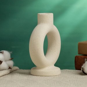 Подсвечник керамика на 1 свечу TAKE IT EASY «Линд», 10x13см