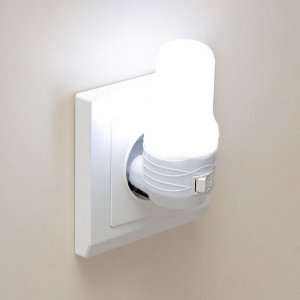 Ночник "Мио" LED 1Вт белый 4,5х6х9 см
