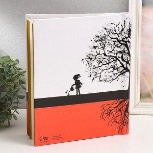 Фотоальбом магнитный 20 листов "Дети и дерево" 29х24х2 см